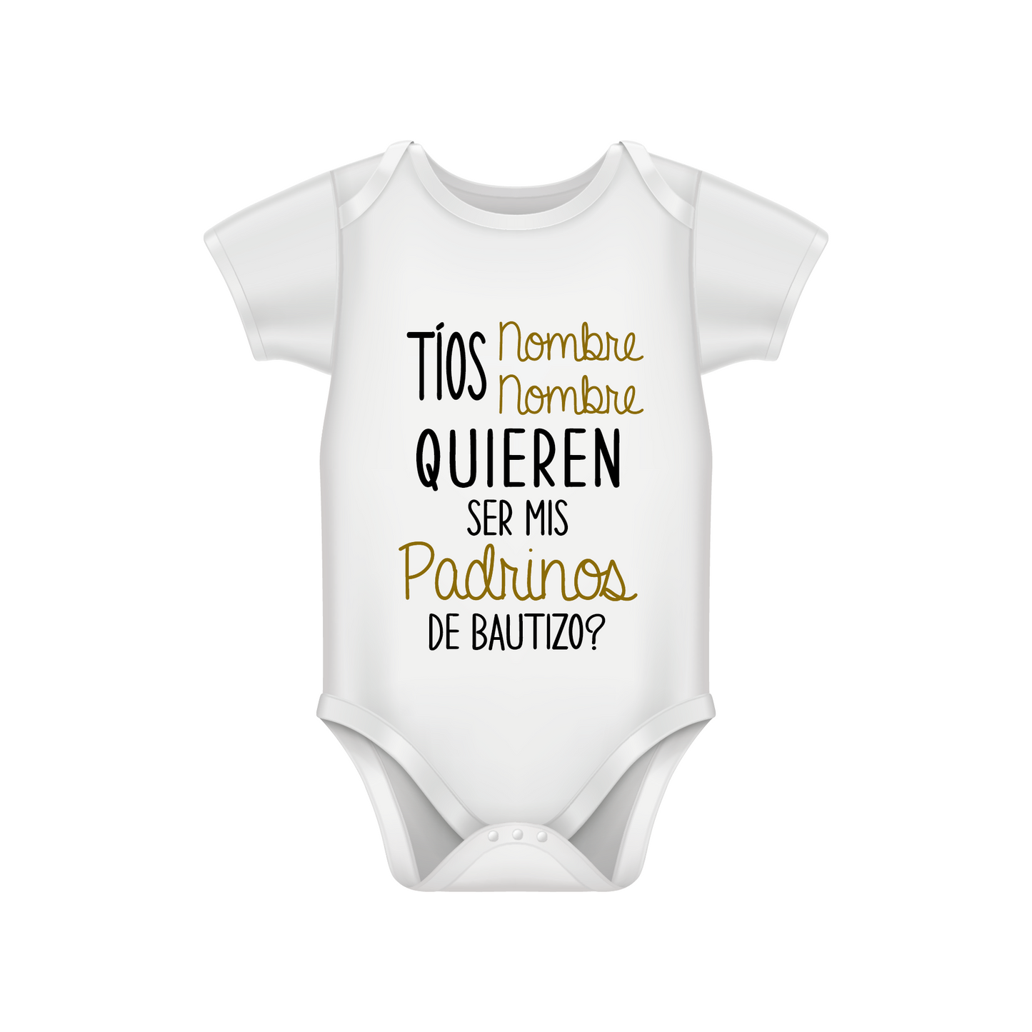 Tíos quieren ser mis padrinos de Bautizo