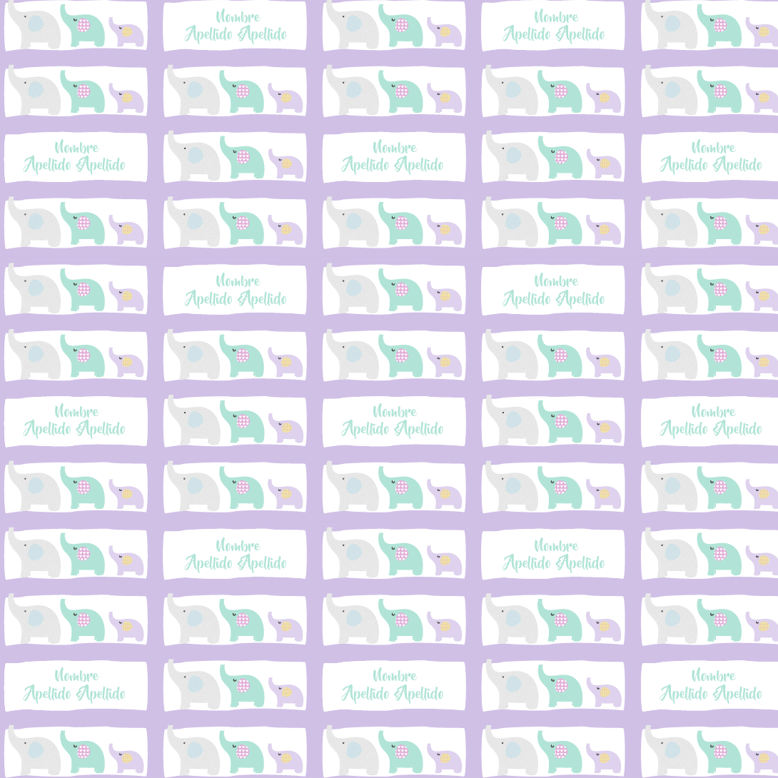 Elefante Familia 23 ............................... *VARIAS OPCIONES DE COLOR