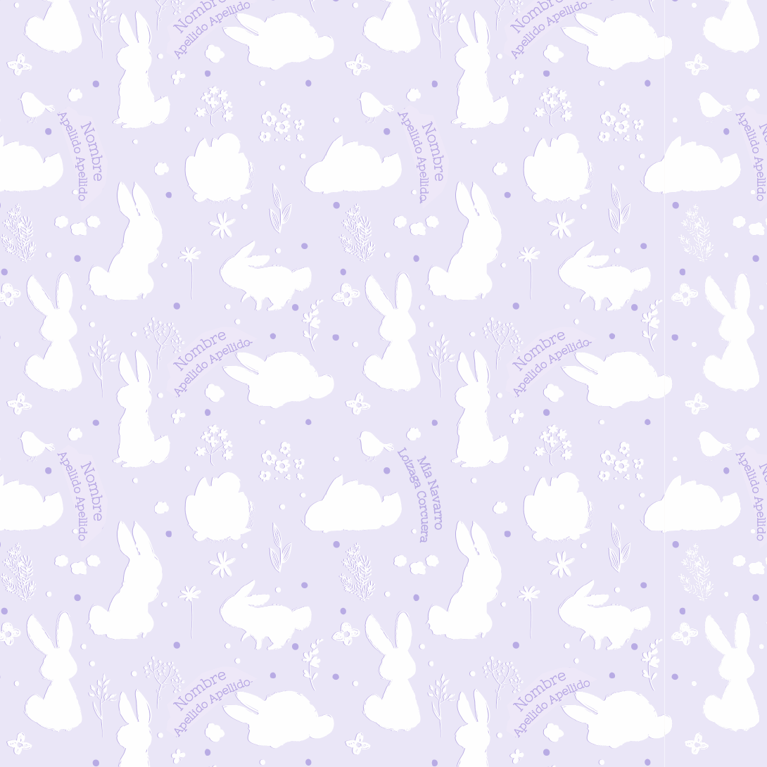Bunnies lilas 444