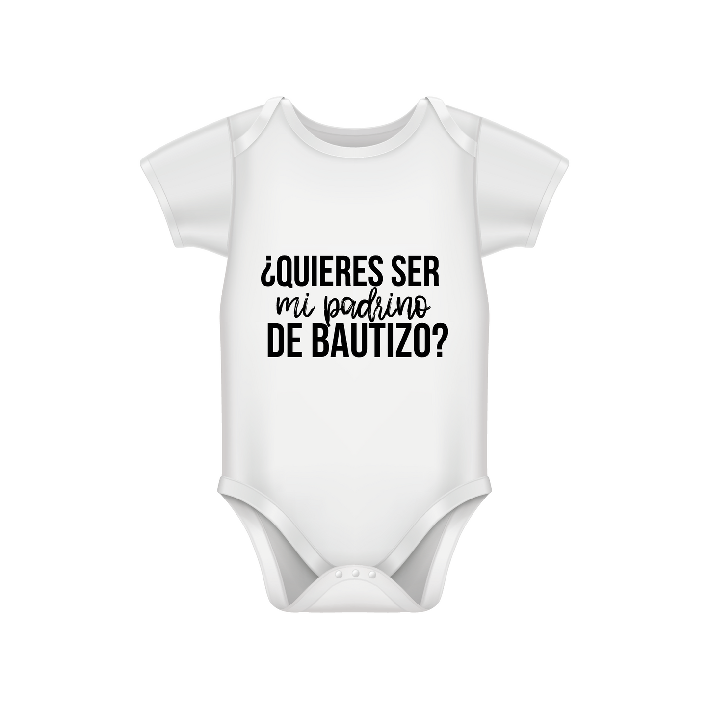 ¿Quieres ser mi padrino de bautizo?