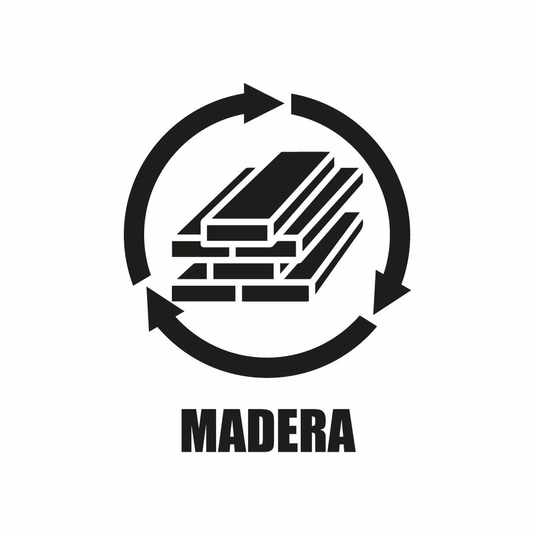 Vinil para bote de basura para madera