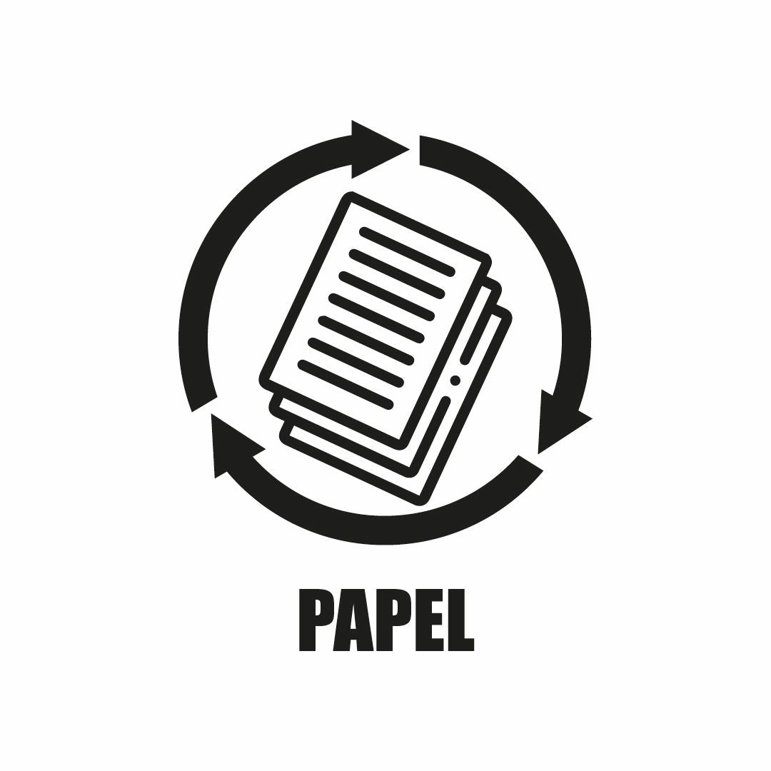 Vinil para bote de basura para papel
