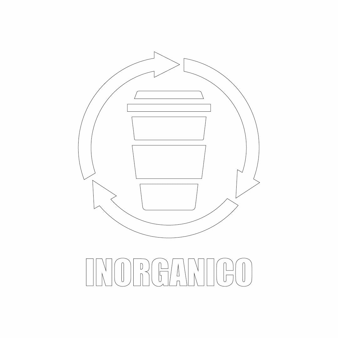 Vinil para bote de basura para inorgánico