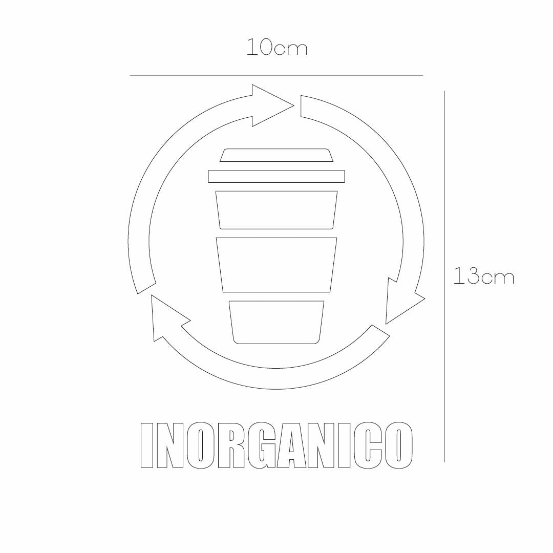 Vinil para bote de basura para inorgánico