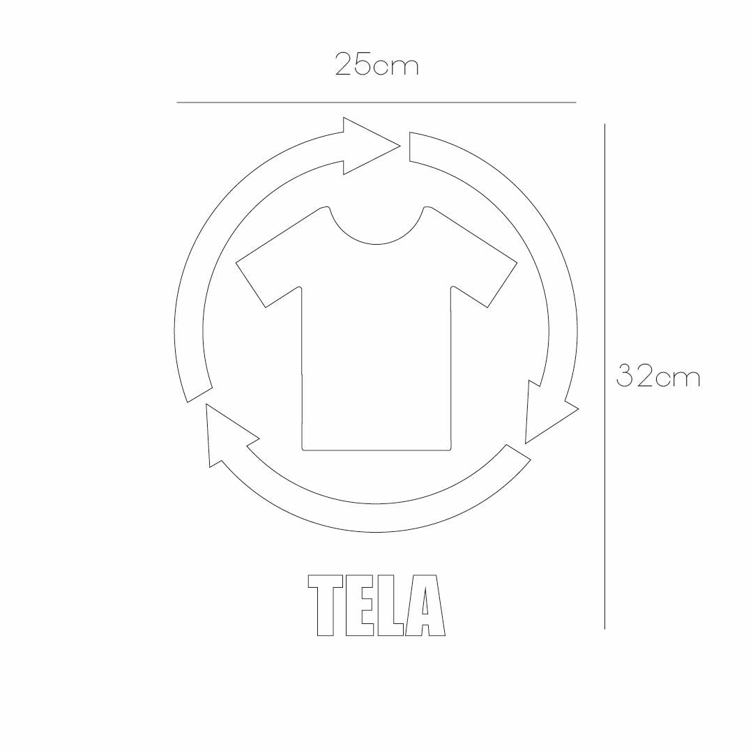 Vinil para bote de basura para tela