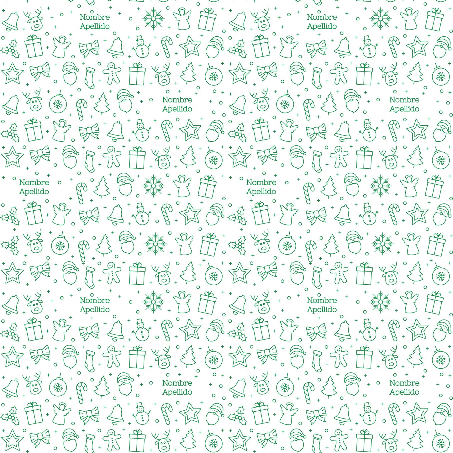 Iconos navidad azul 114