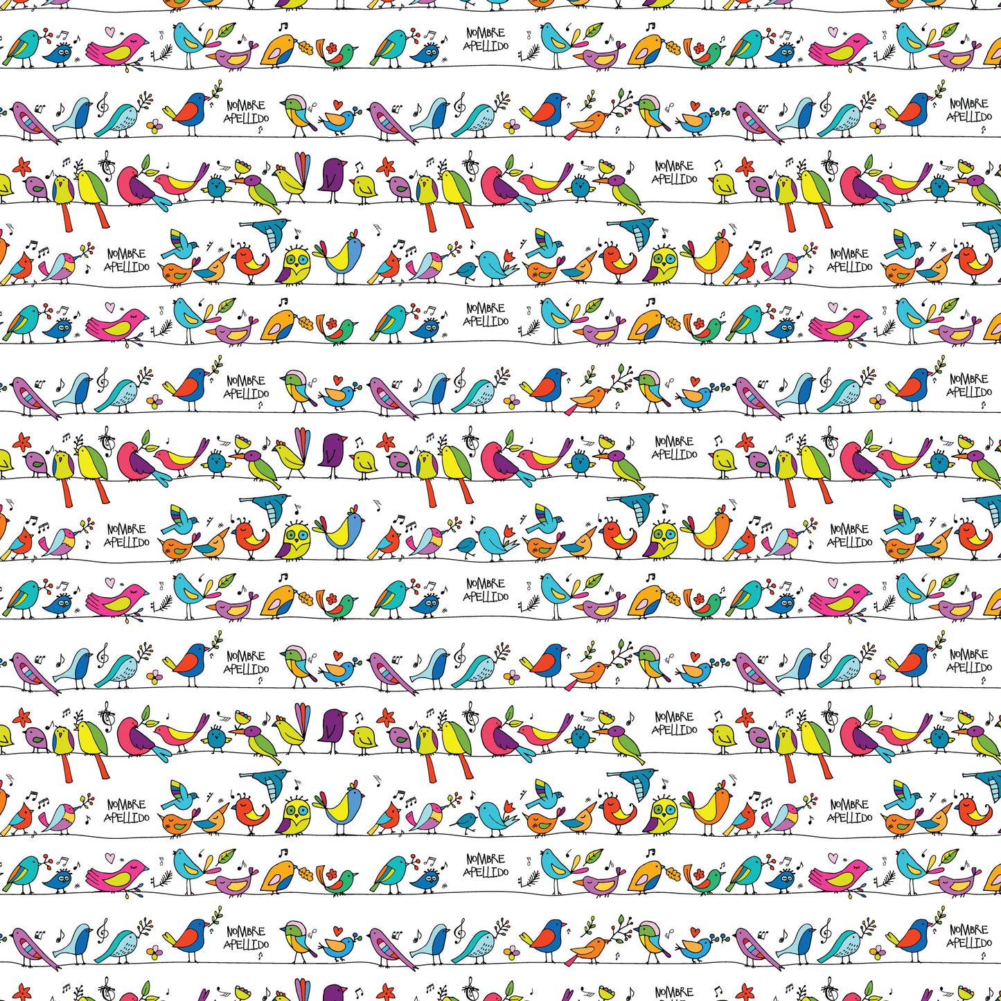 Aves de colores brillantes 209