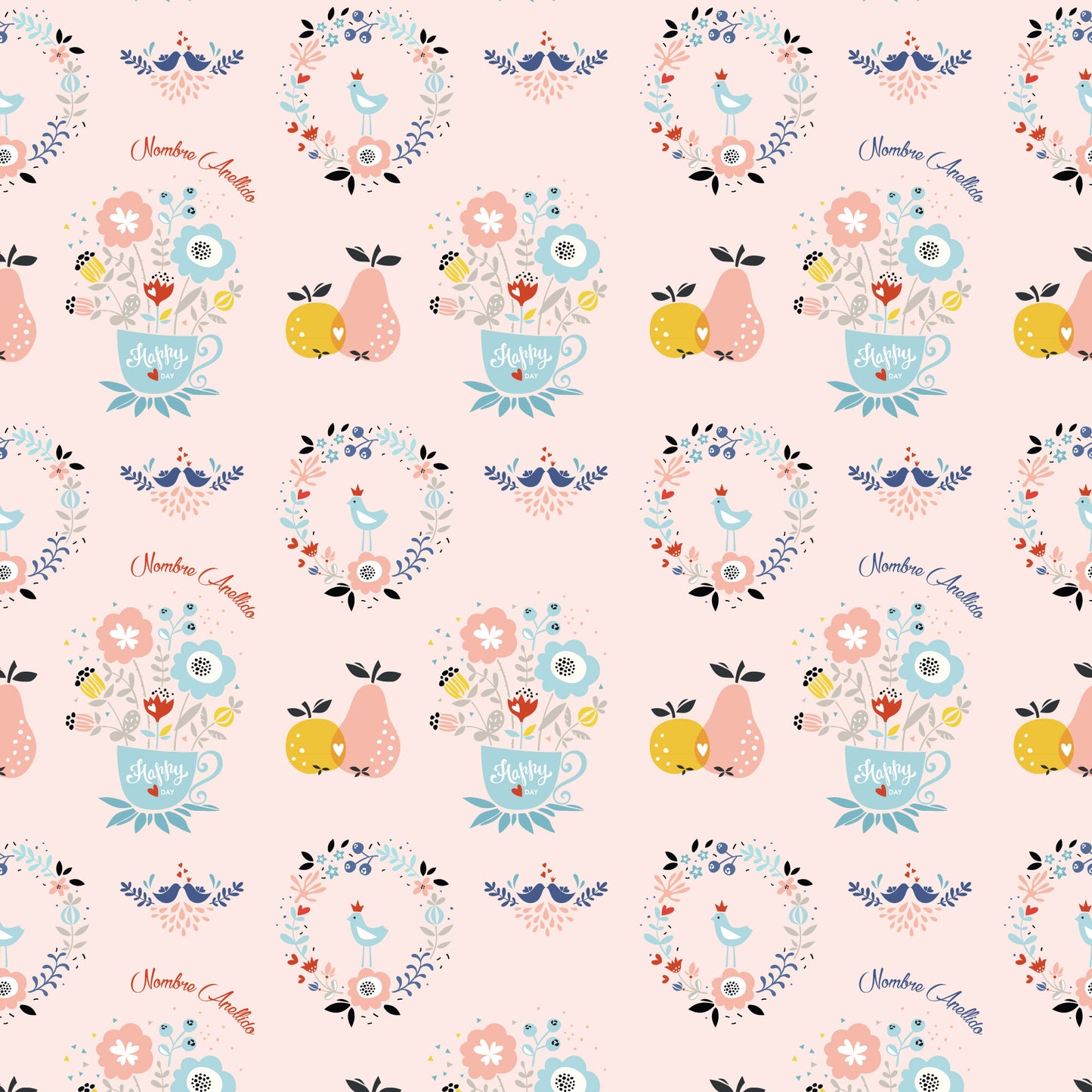 Florero fondo rosa 24