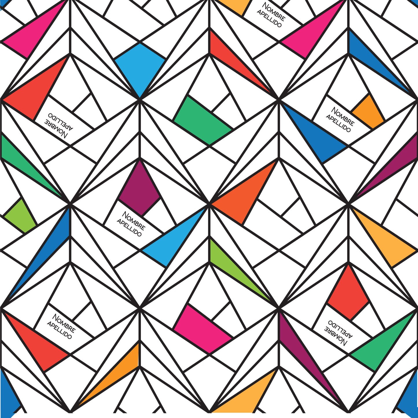 Geometría colores 92