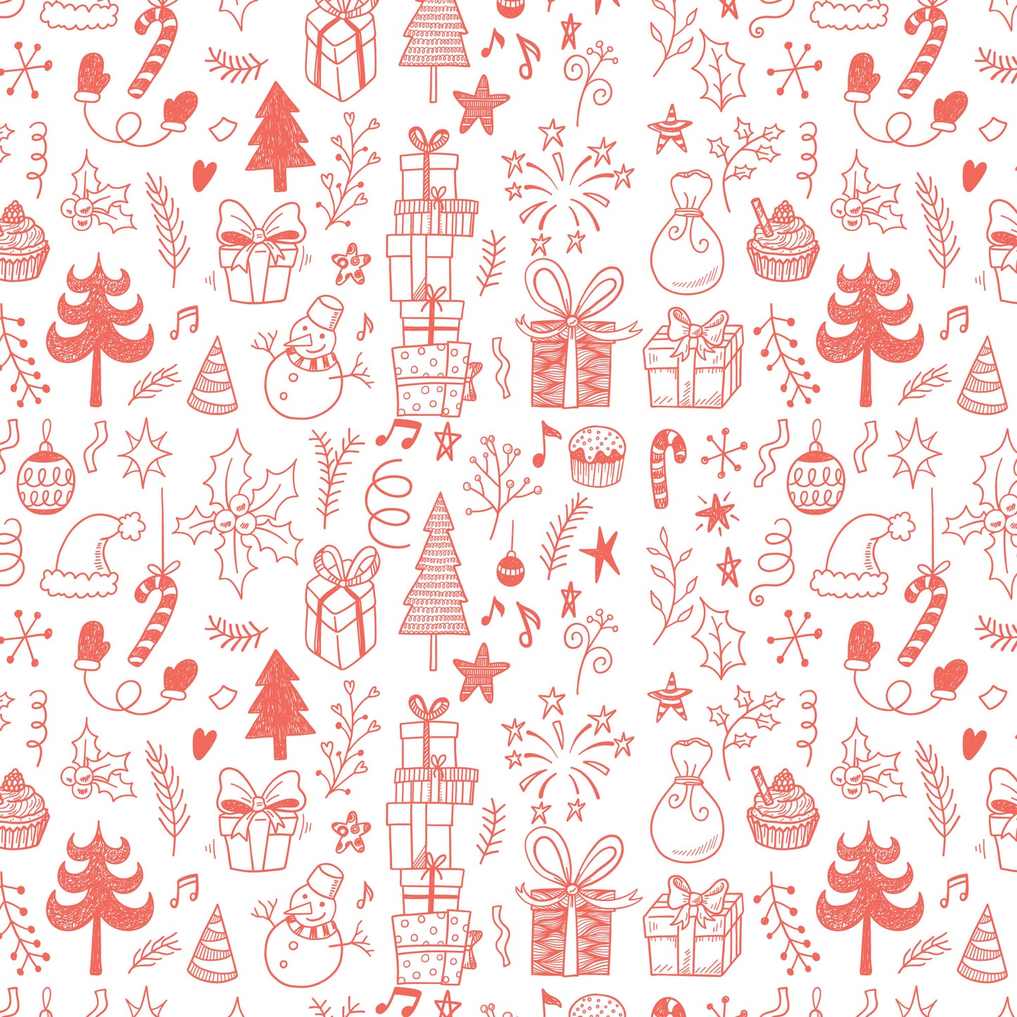 Navidad rojo y blanco 99