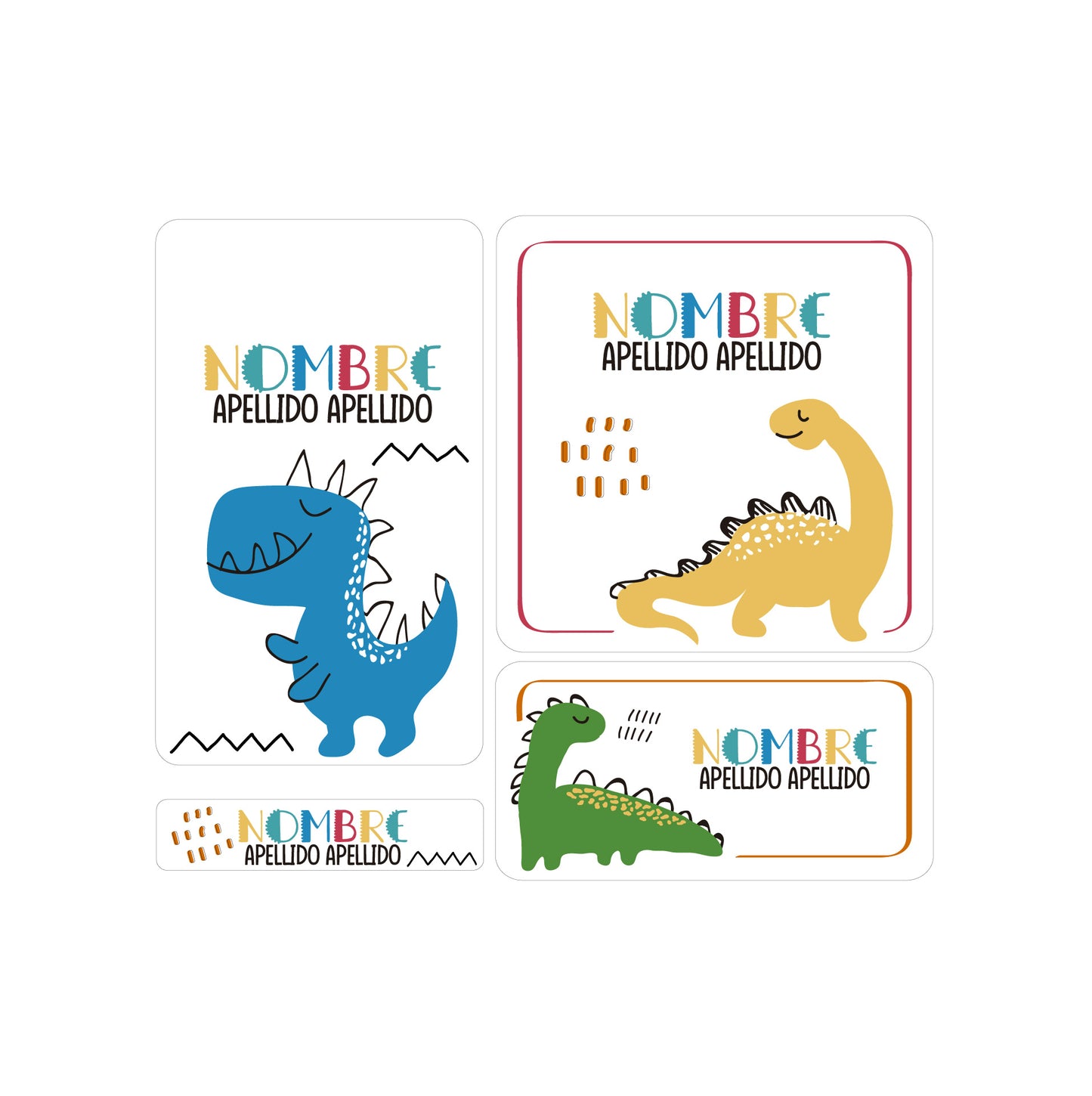Happy dinosaurs