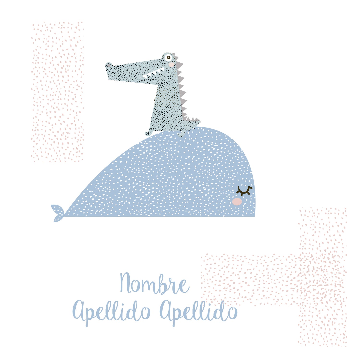 Cocodrilo y animalitos