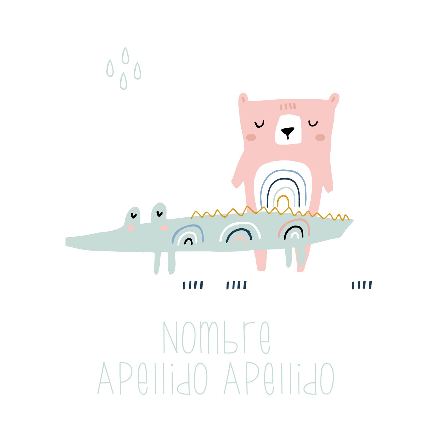 Animalitos pasteles