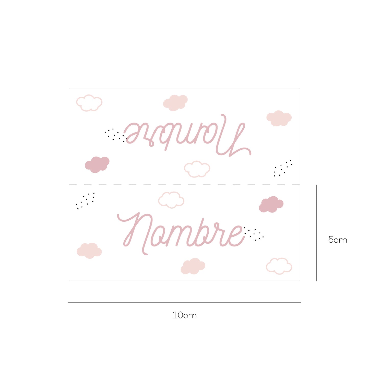 Arcoiris cartóncito candy bar