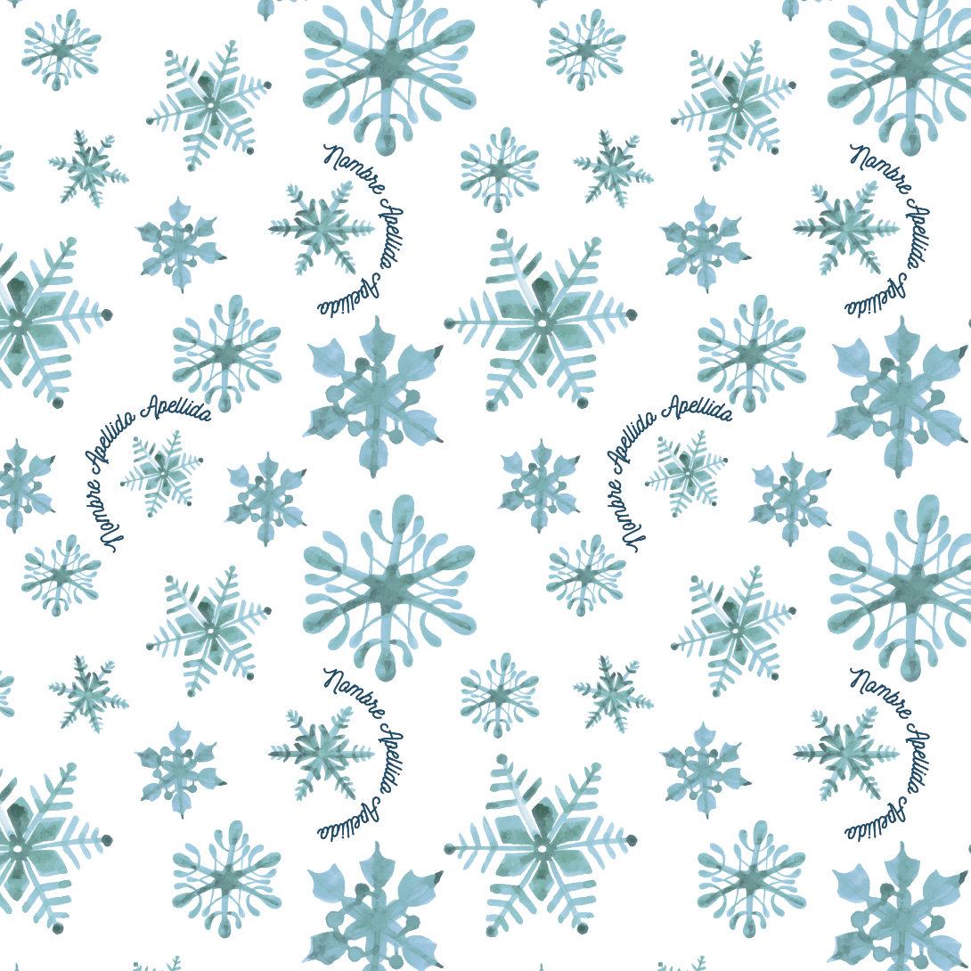 Snowflakes 121 ............................... *VARIAS OPCIONES DE COLOR