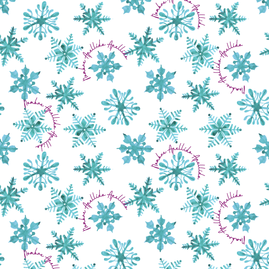 Snowflakes 121 ............................... *VARIAS OPCIONES DE COLOR