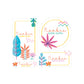 Hojas pastel
