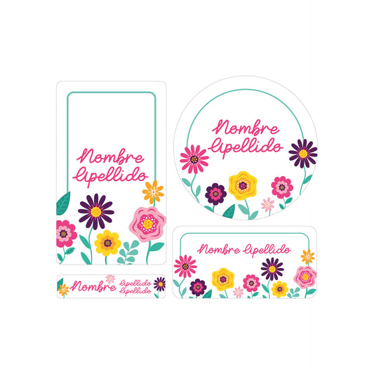 Flores plato