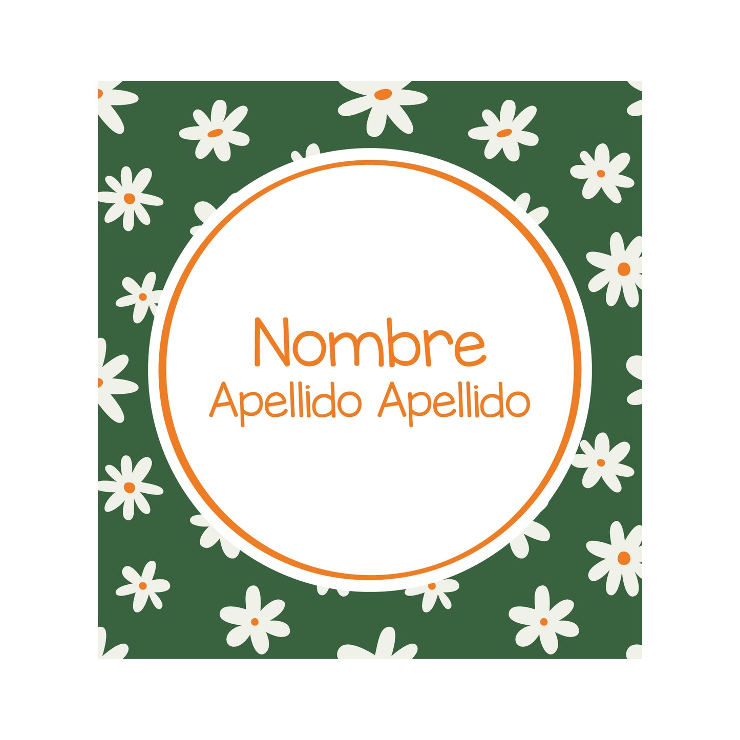 Flores huevo estrellado