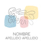 Abstracto claro con delineado